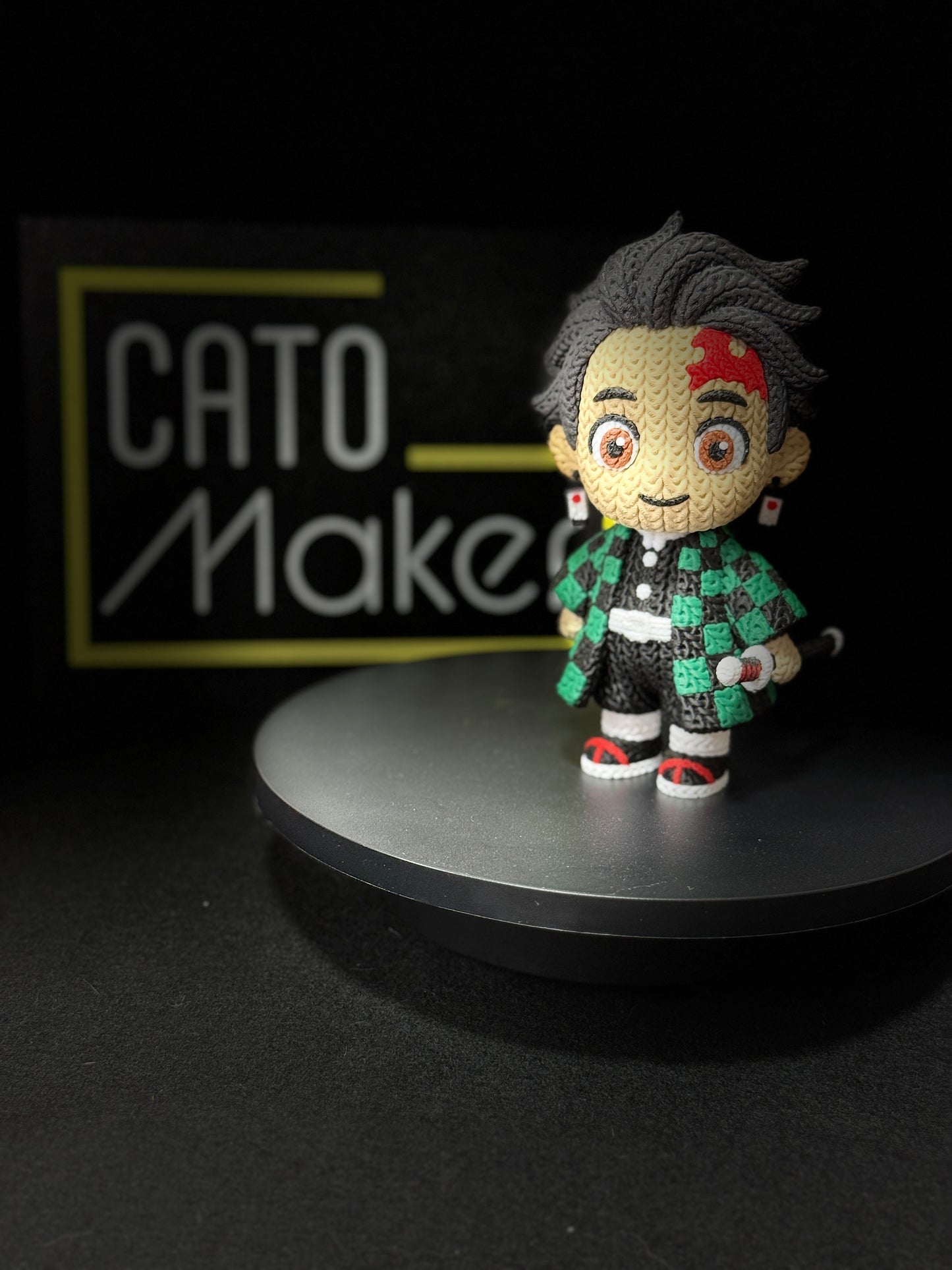 Figura Crochet Tanjiro
