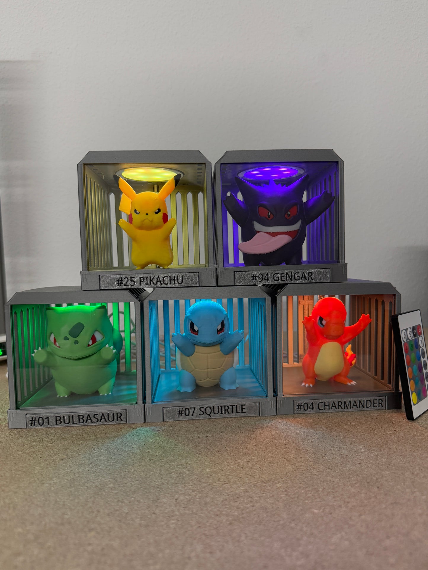 Lamparas Pokémon carcel