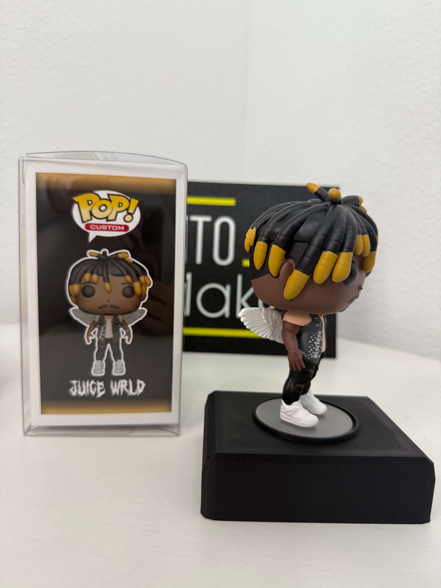 Juice Wrld Angel Pop (con alas/ with wings)