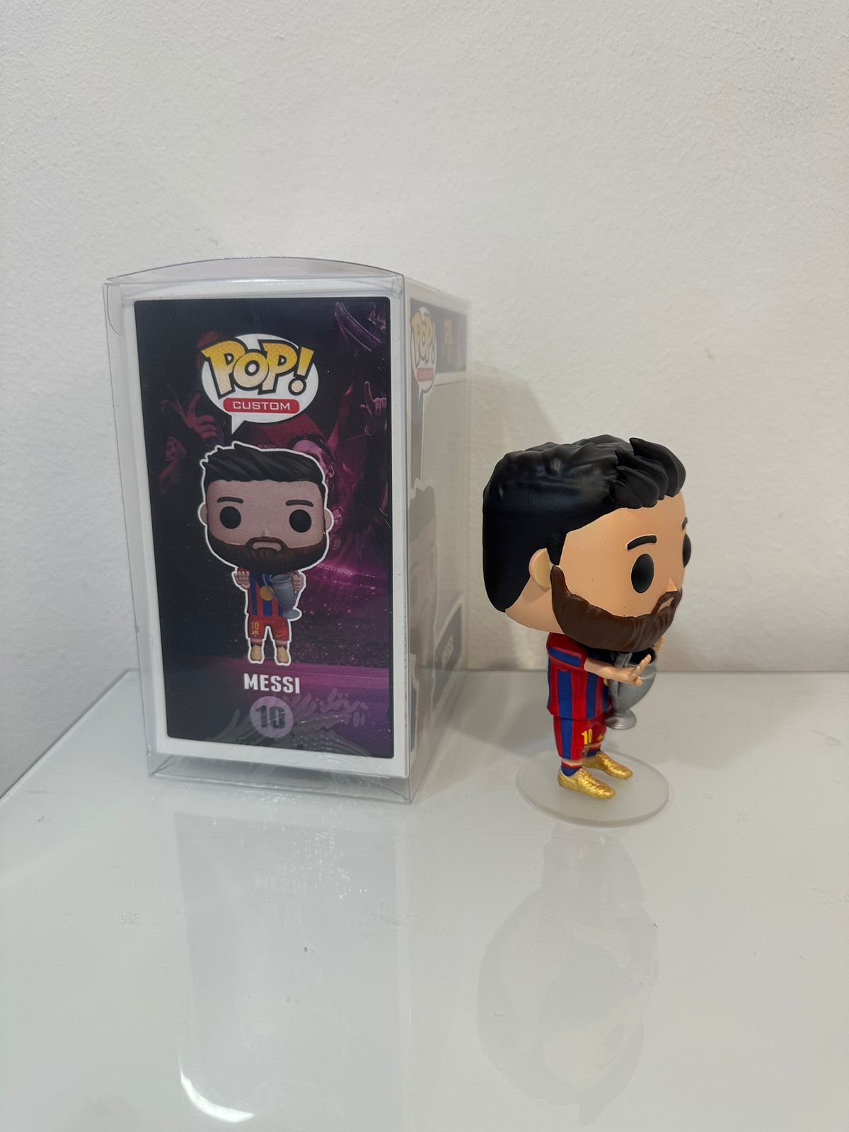 Messi Barsa 4 Champions Pop