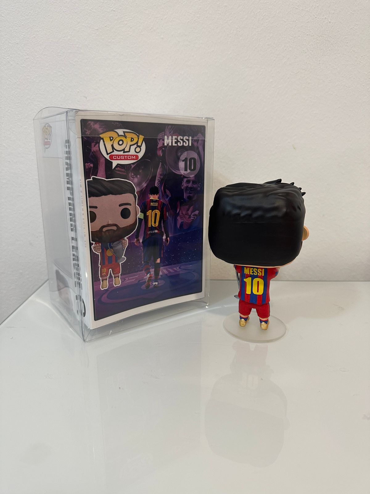 Messi Barsa 4 Champions Pop