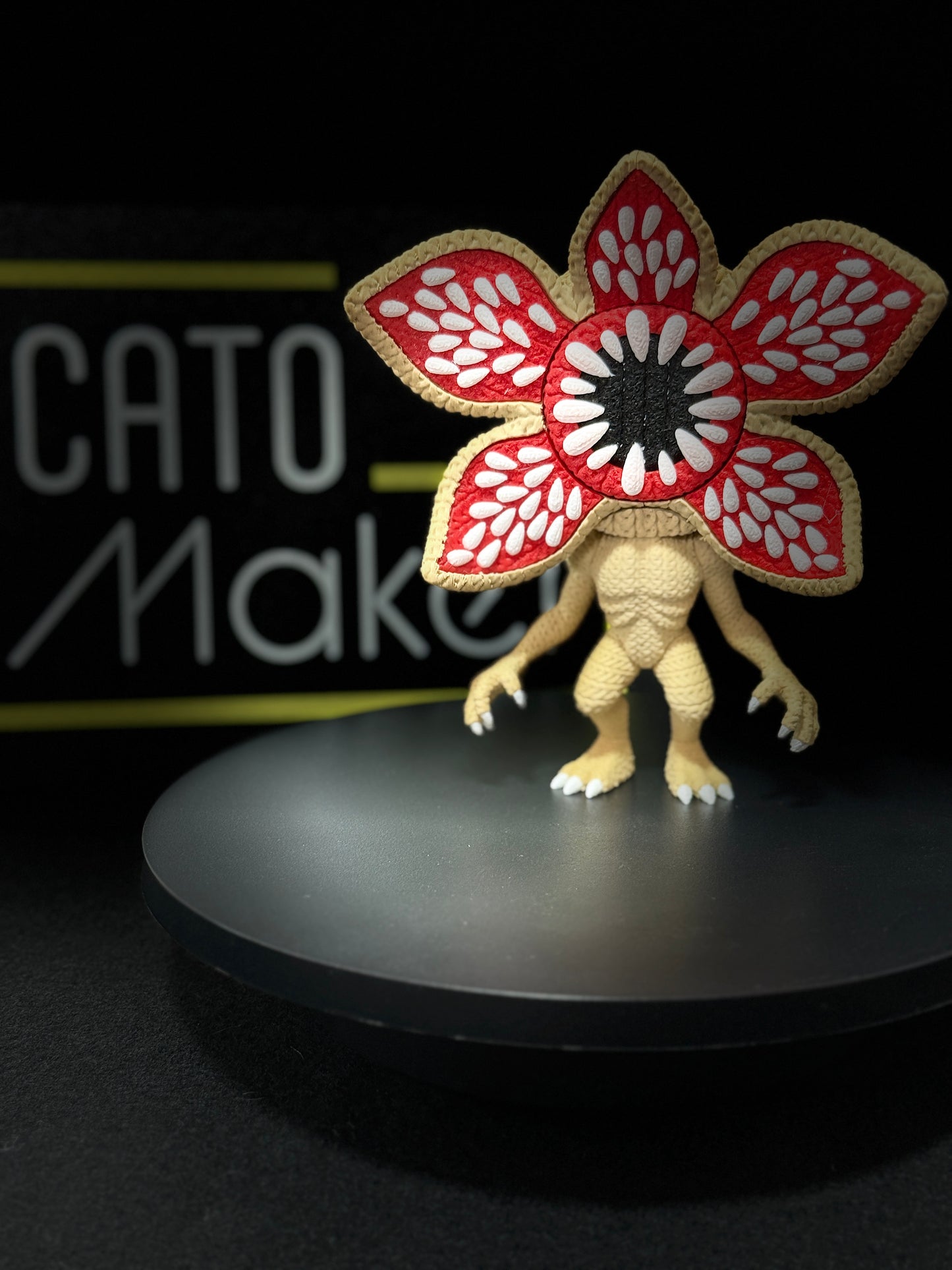 Figura Crochet Demogorgon