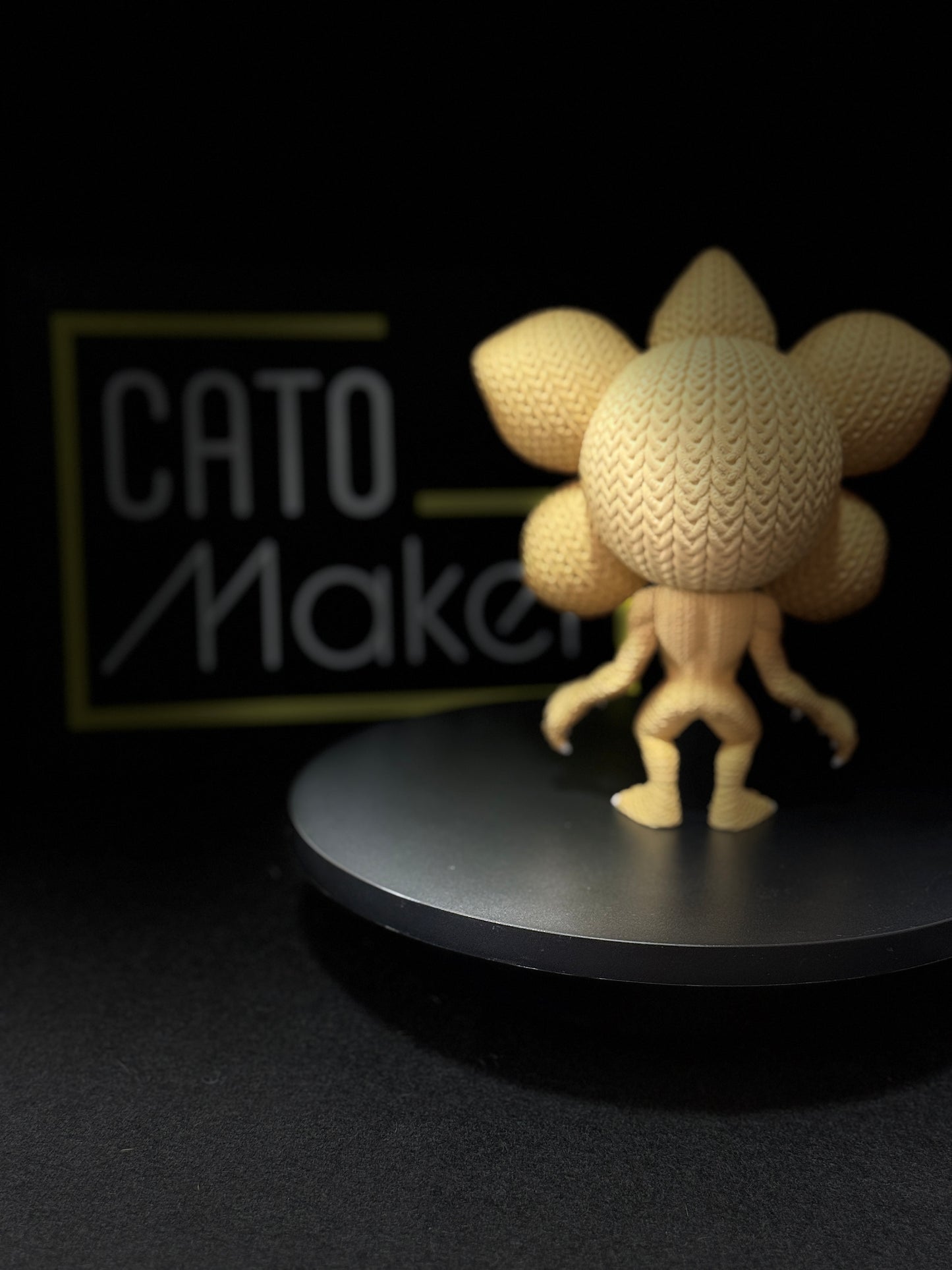 Figura Crochet Demogorgon