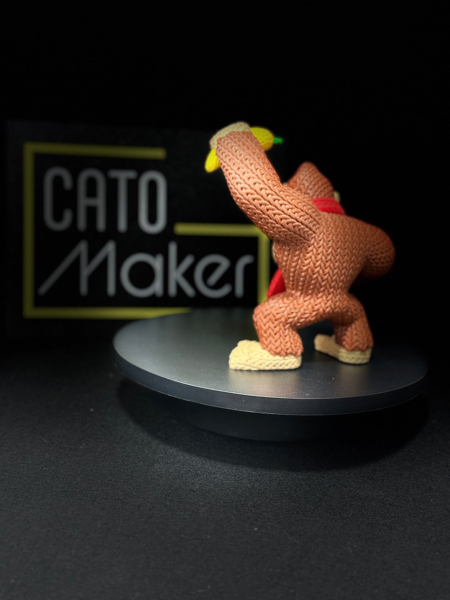 Figura Crochet Donkey Kong