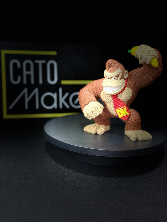 Figura Crochet Donkey Kong