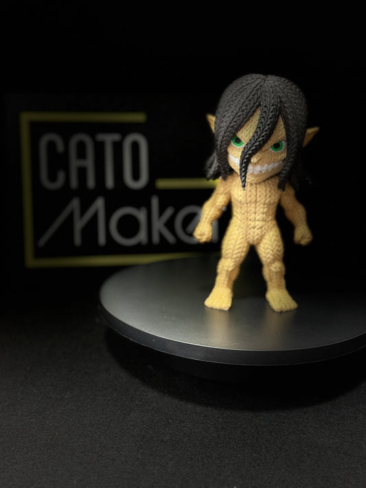 Figura Crochet Eren Yeager "Attack ok Titan"