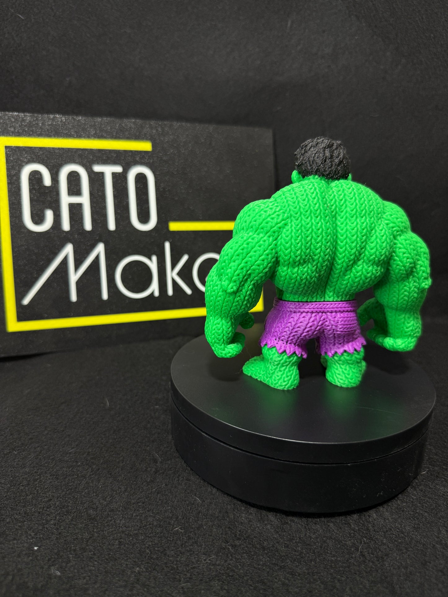 Figura Crochet Hulk