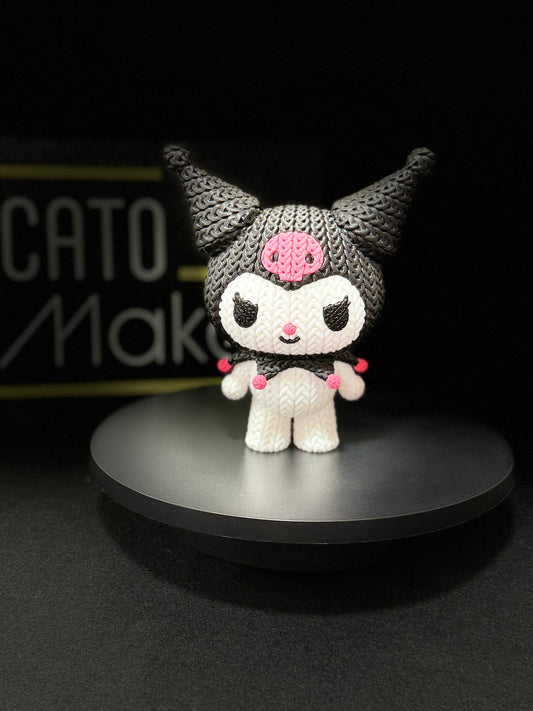 Figura Crochet Kuromi