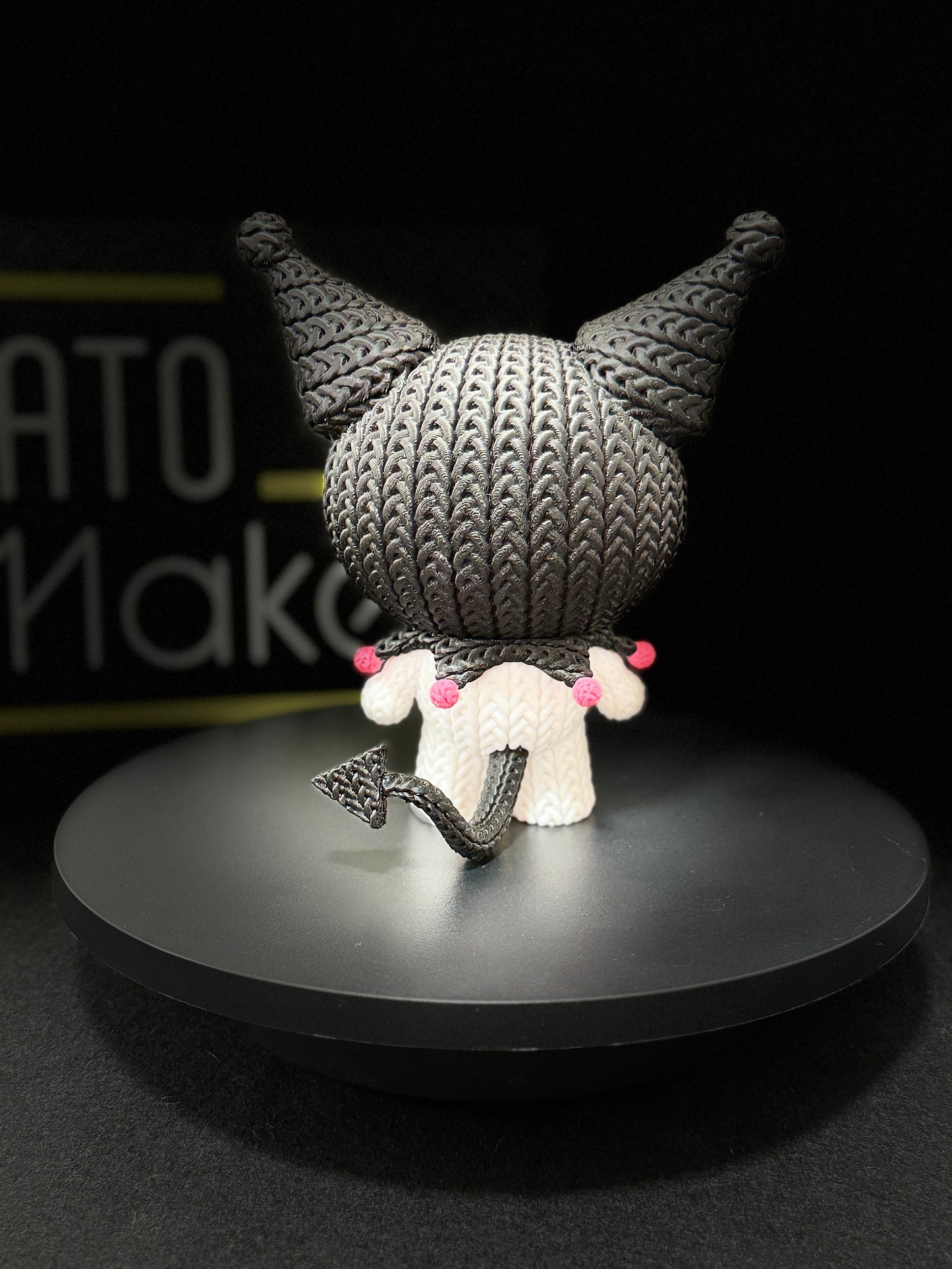 Figura Crochet Kuromi