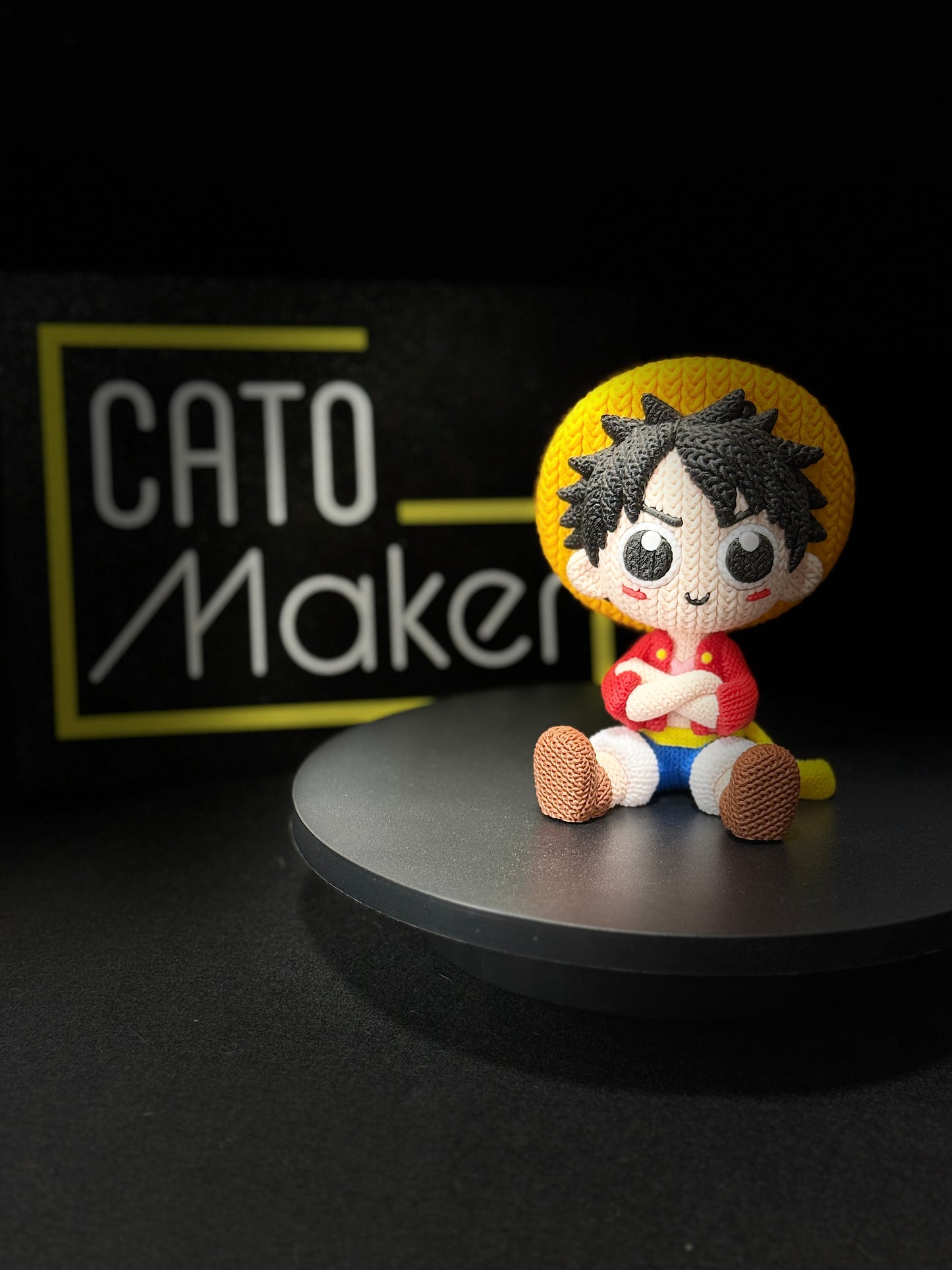 Figura Crochet Luffy