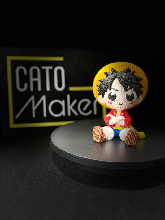 Figura Crochet Luffy