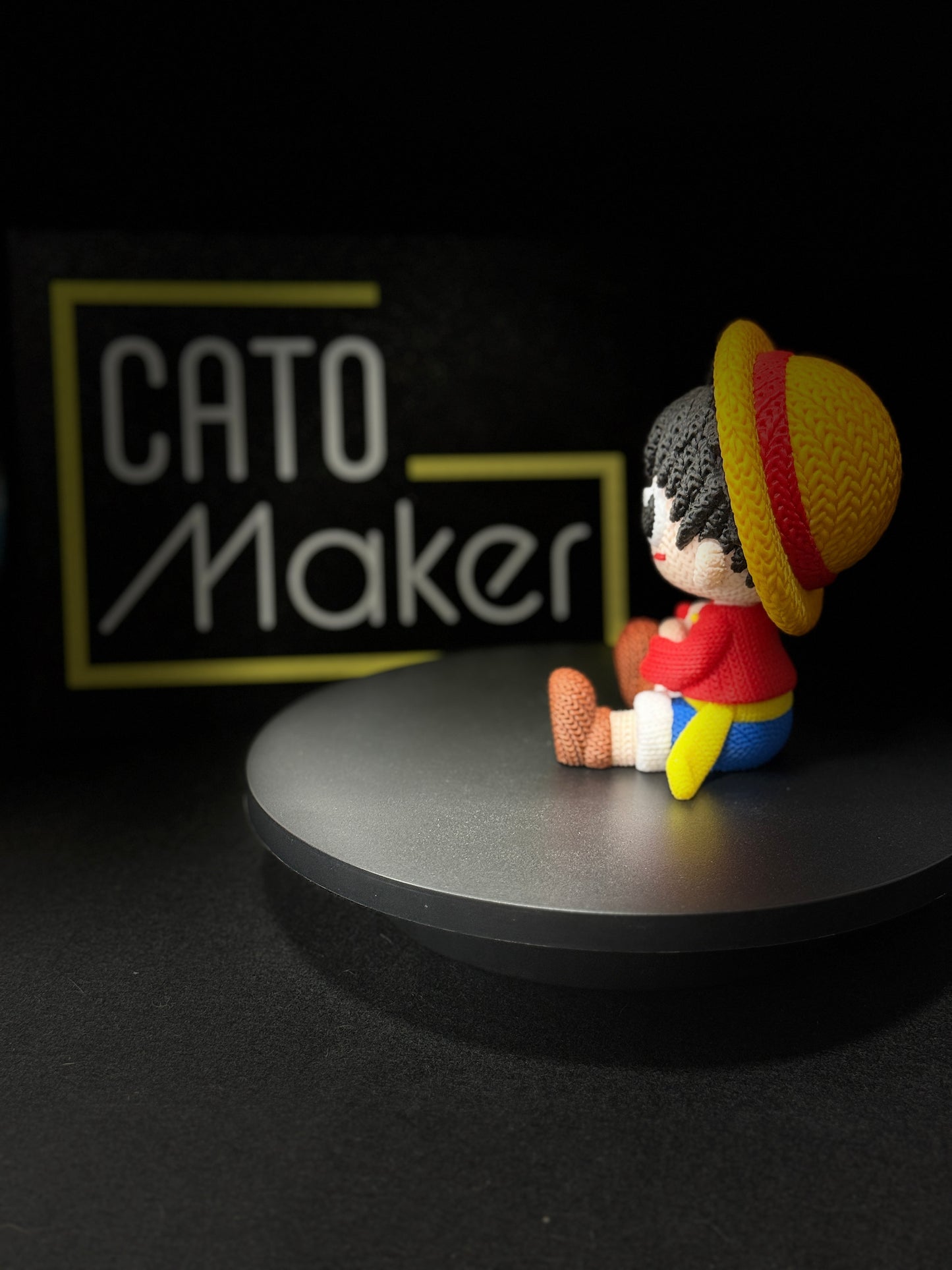 Figura Crochet Luffy