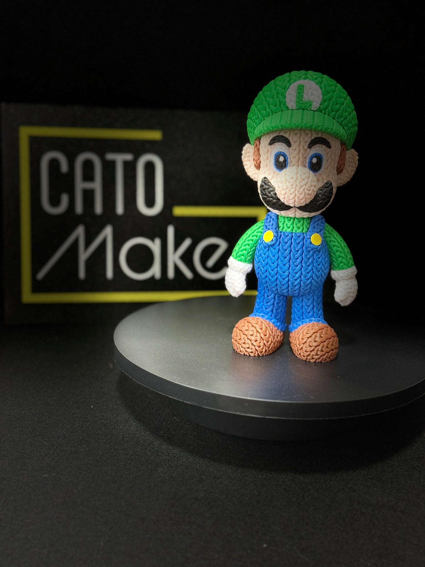 Figura Crochet Luigi