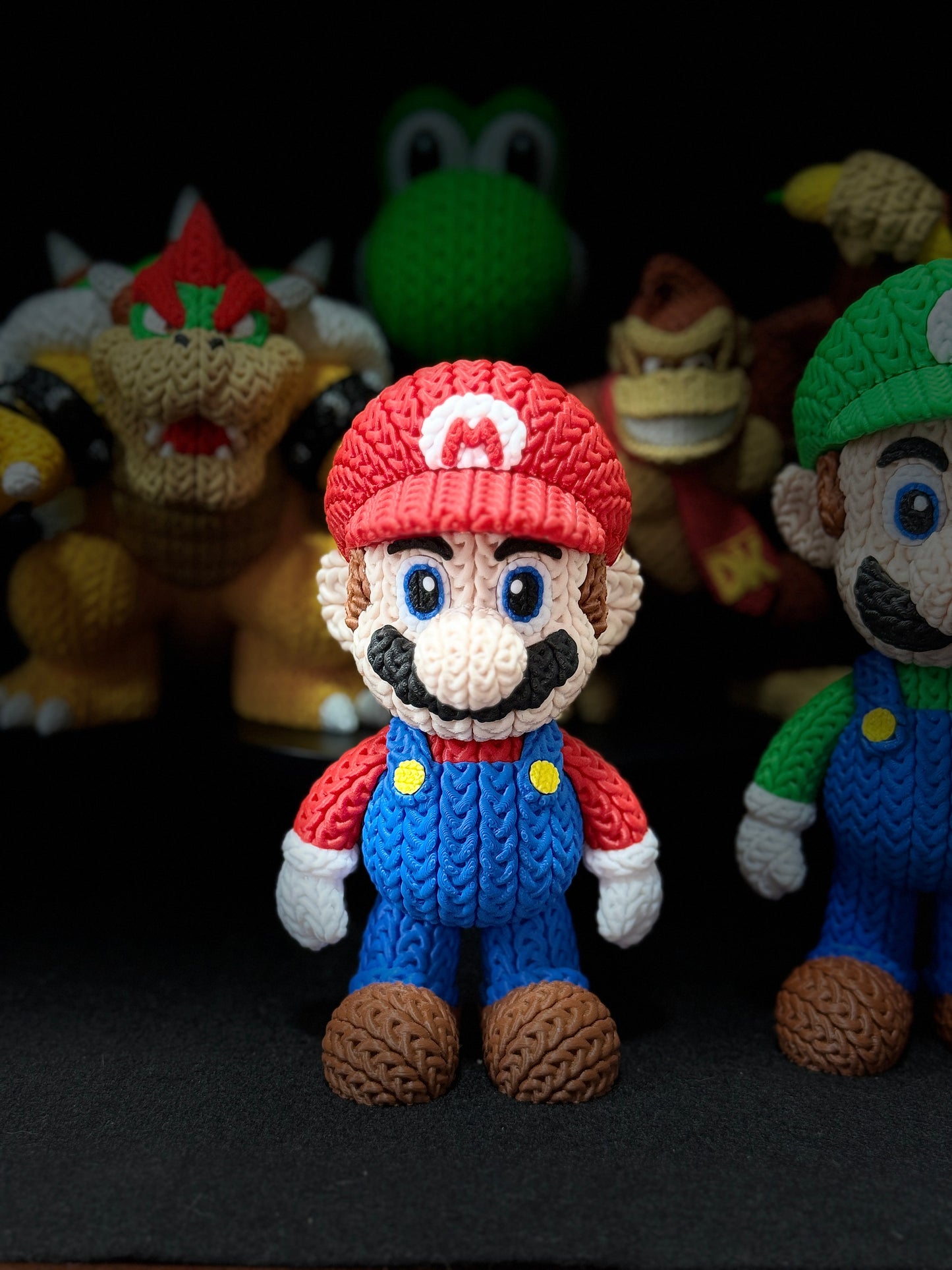 Figura Crochet Mario