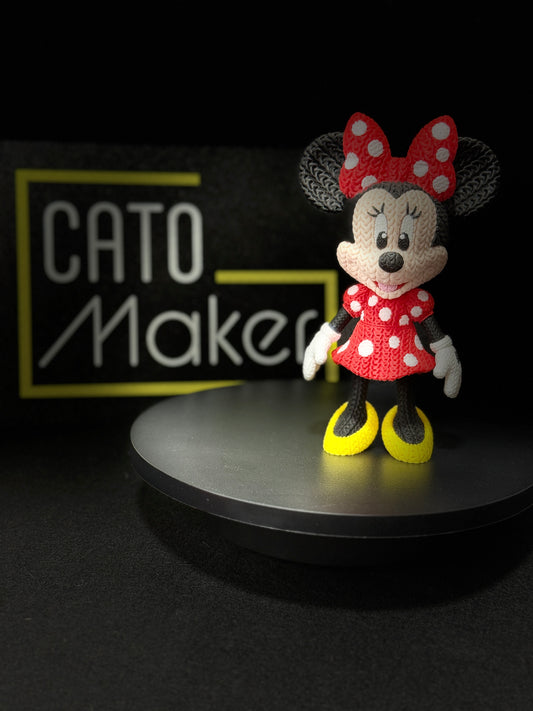 Figura Crochet Minnie