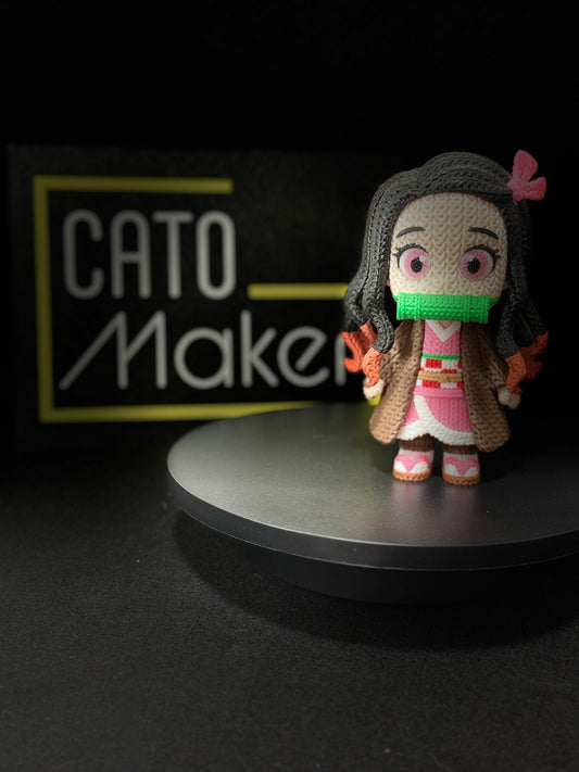 Figura Crochet Nezuko