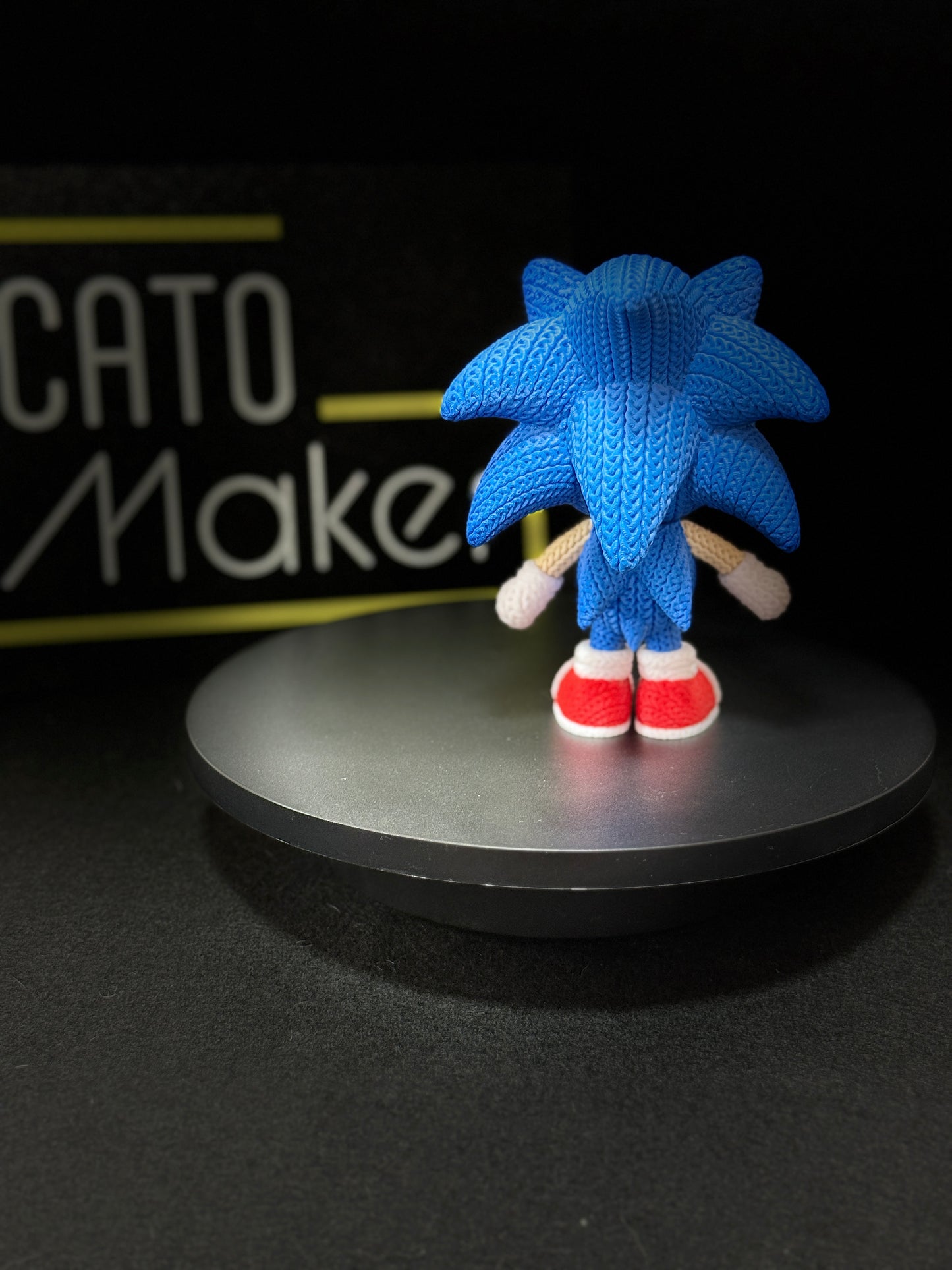 Figura Crochet Sonic