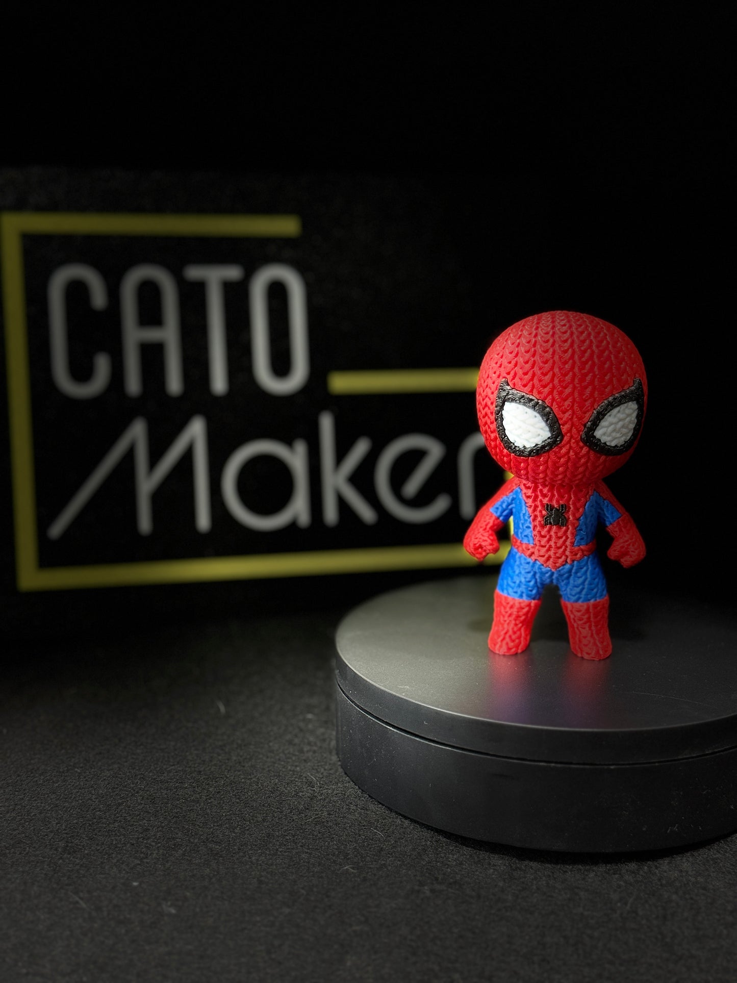 Figura Crochet Spiderman