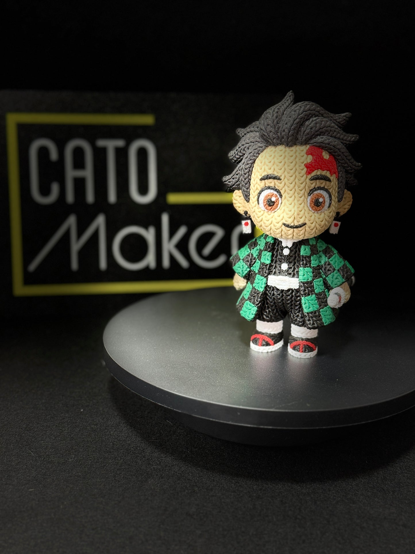 Figura Crochet Tanjiro