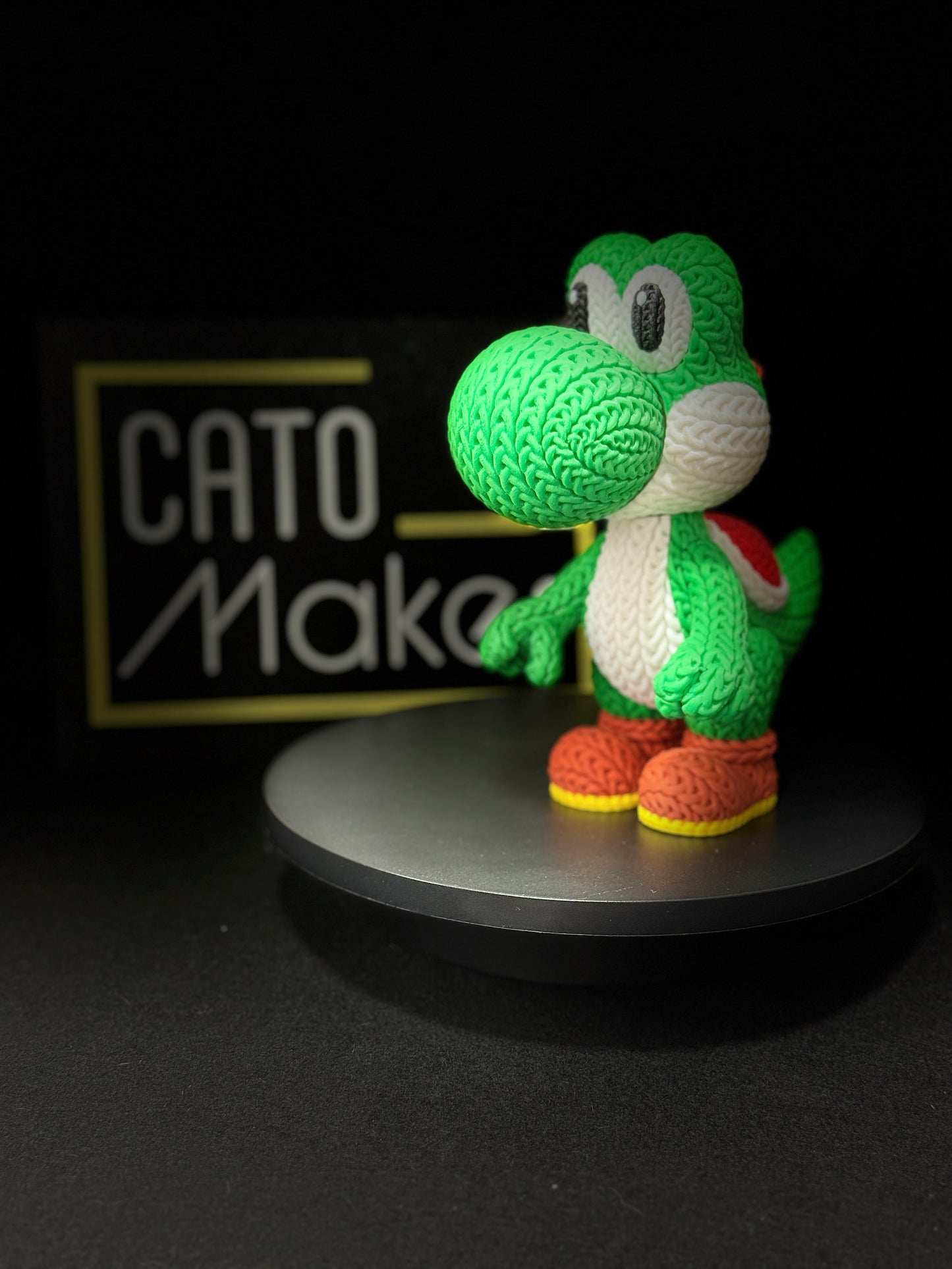 Figura Crochet Yoshi